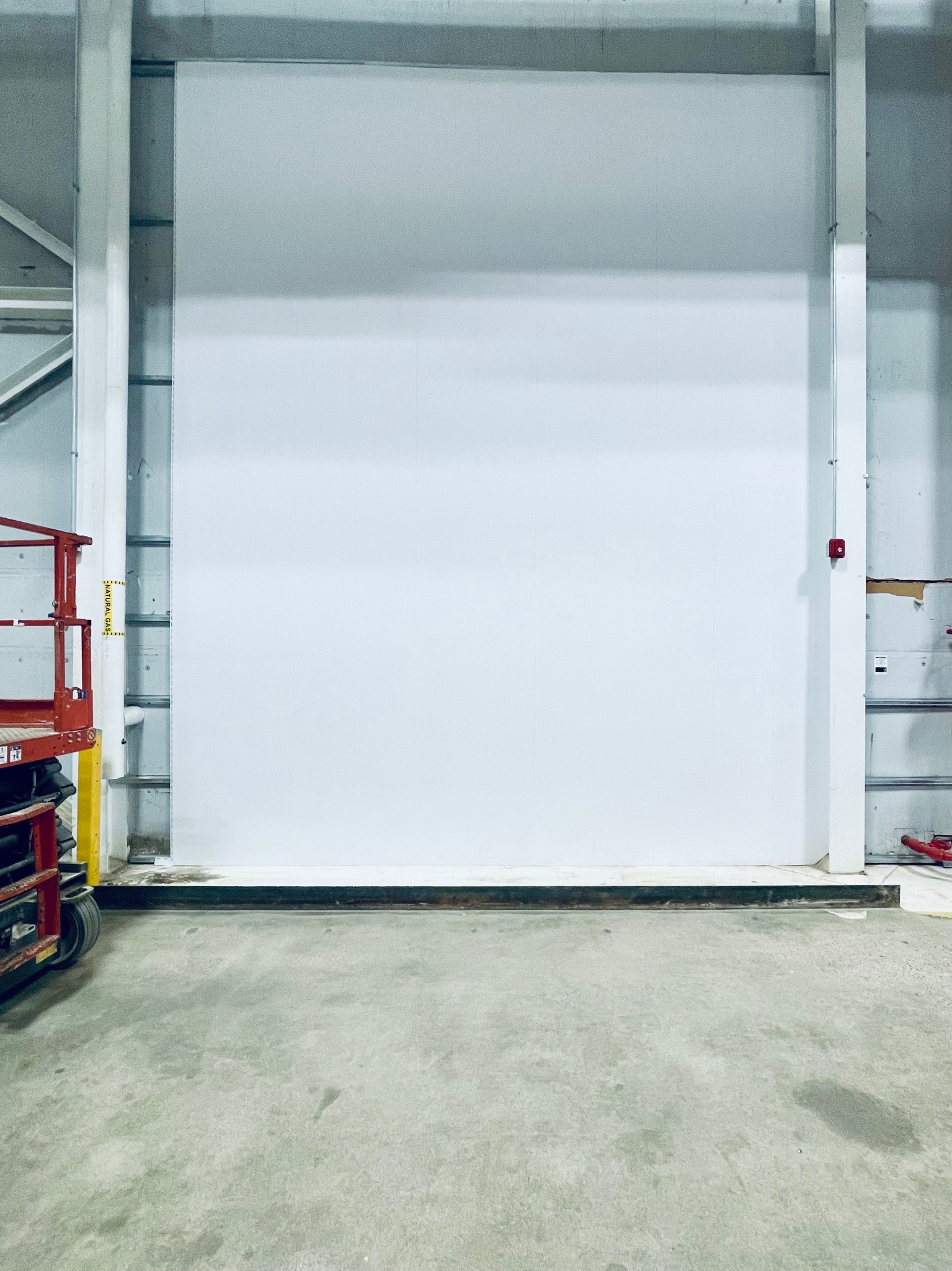 IMP panel interior installation — clean white wall system